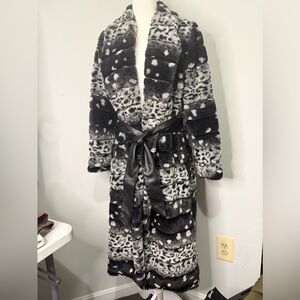 Hutch faux fur long coat